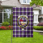 McDonald Dress Modern Tartan Crest Garden Flag